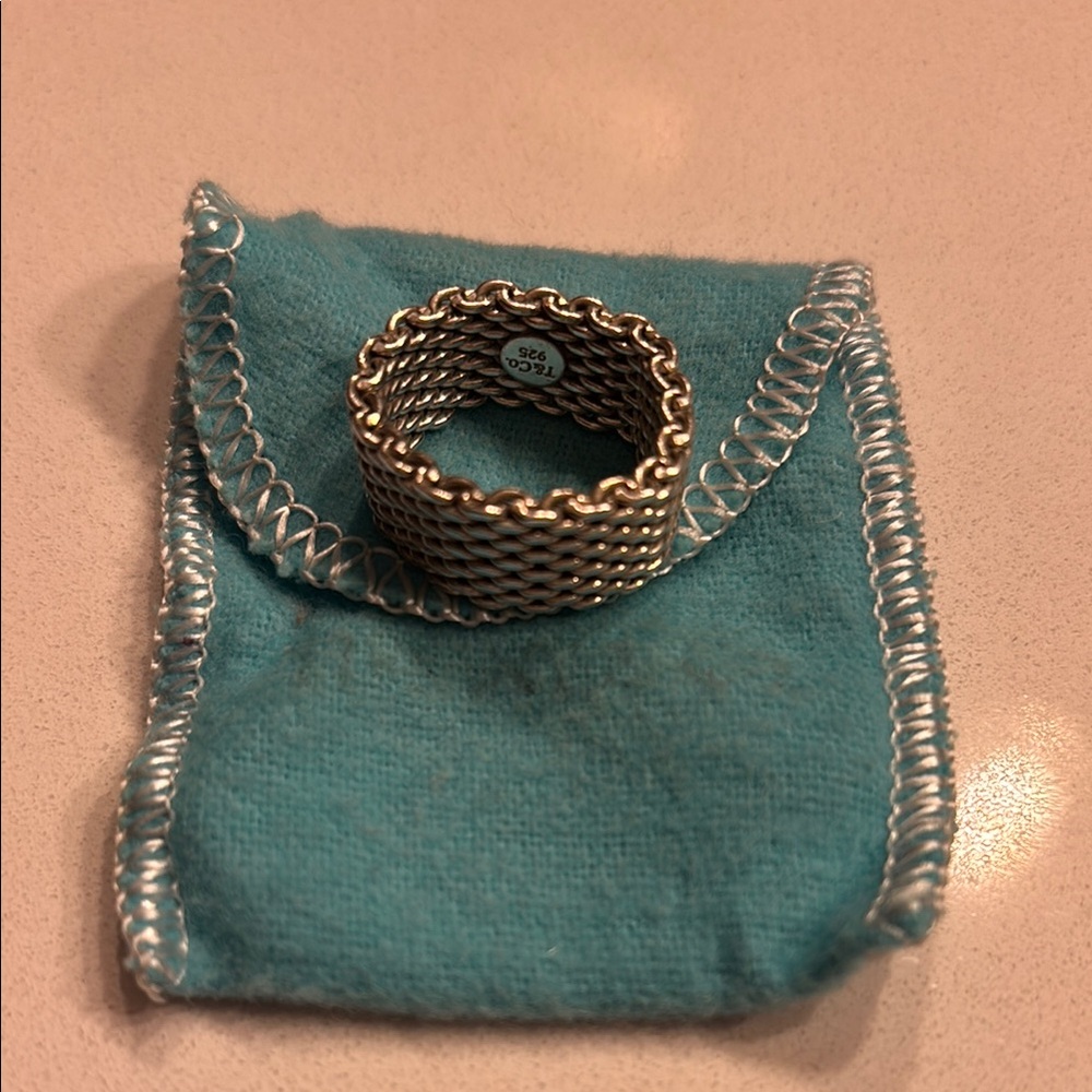 Tiffany & Co Mesh Ring